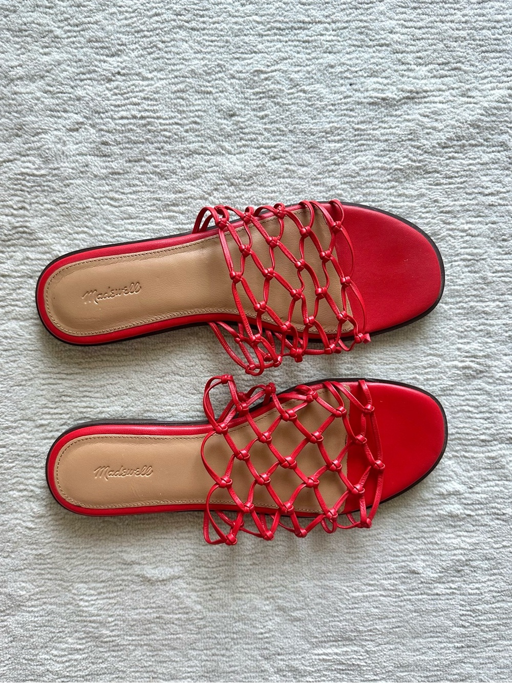 Madewell The Danika Knotted Sandal 9 Himalayan Orange